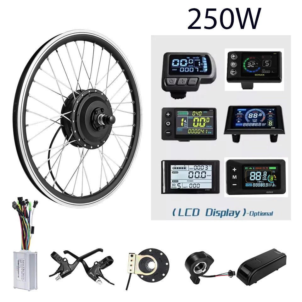 Kit de conversion bicicleta  eléctrica 28" 36v 250w